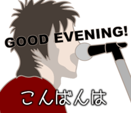 Rock'n Roll idols shout! sticker #9002181