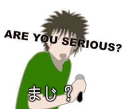 Rock'n Roll idols shout! sticker #9002185