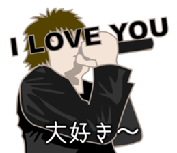 Rock'n Roll idols shout! sticker #9002205