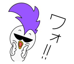 Mohican Bird 5 sticker #9002659