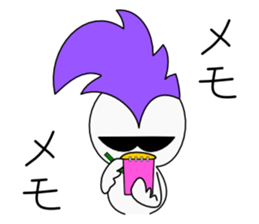 Mohican Bird 5 sticker #9002660