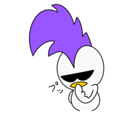 Mohican Bird 5 sticker #9002676