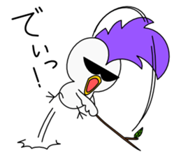 Mohican Bird 5 sticker #9002683