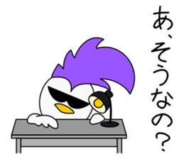 Mohican Bird 5 sticker #9002687