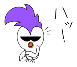 Mohican Bird 5 sticker #9002689