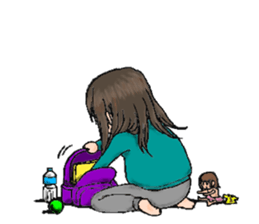 She is Rin. sticker #9003020