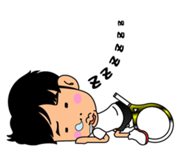 ENJOY TENNIS3 sticker #9003058