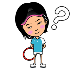 ENJOY TENNIS3 sticker #9003071