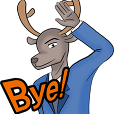 Brother deer sticker #9003149