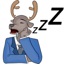Brother deer sticker #9003162