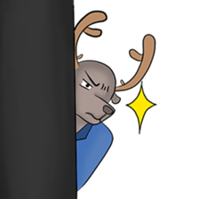 Brother deer sticker #9003168