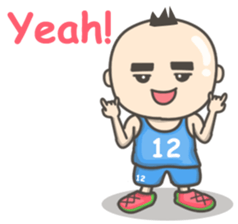 Basket boy sticker #9003216