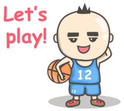 Basket boy sticker #9003219