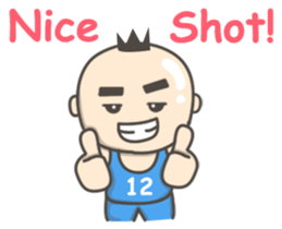 Basket boy sticker #9003226