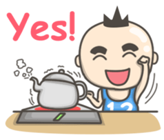 Basket boy sticker #9003235