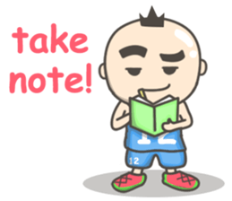 Basket boy sticker #9003238