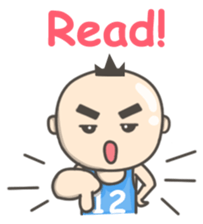 Basket boy sticker #9003241