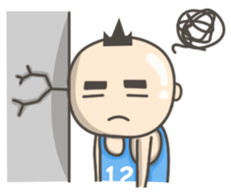 Basket boy sticker #9003245