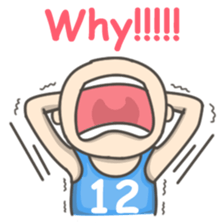 Basket boy sticker #9003246