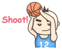 Basket boy sticker #9003251