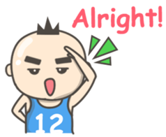 Basket boy sticker #9003253