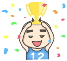 Basket boy sticker #9003255