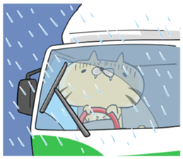 TRUCKER TIGER sticker #9003801