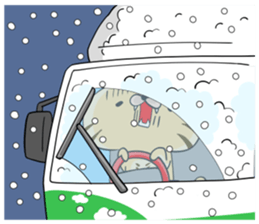 TRUCKER TIGER sticker #9003803