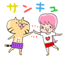 TRUCKER TIGER sticker #9003814