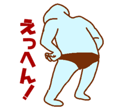 Weirdo festival blue man sticker #9004173