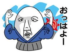 New Year (Egg man) sticker #9004287