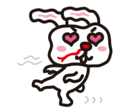 Thanks rabbit sticker #9005457