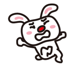 Thanks rabbit sticker #9005464