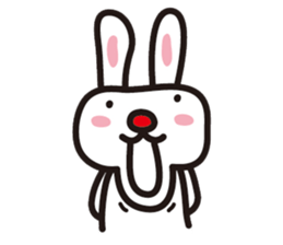 Thanks rabbit sticker #9005466