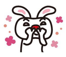 Thanks rabbit sticker #9005467