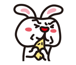 Thanks rabbit sticker #9005469