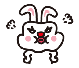 Thanks rabbit sticker #9005470