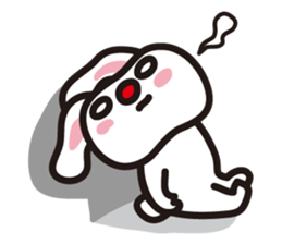 Thanks rabbit sticker #9005476