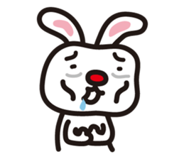 Thanks rabbit sticker #9005488