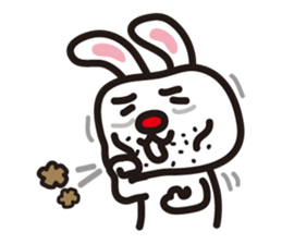 Thanks rabbit sticker #9005493