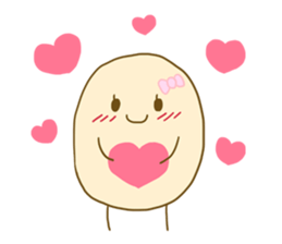 Potato Friends Yuu & Mai sticker #9005583