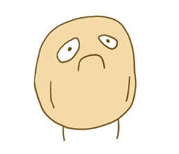 Potato Friends Yuu & Mai sticker #9005584