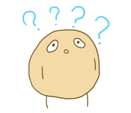 Potato Friends Yuu & Mai sticker #9005592