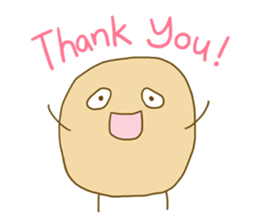 Potato Friends Yuu & Mai sticker #9005594