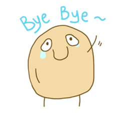 Potato Friends Yuu & Mai sticker #9005598