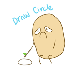 Potato Friends Yuu & Mai sticker #9005601