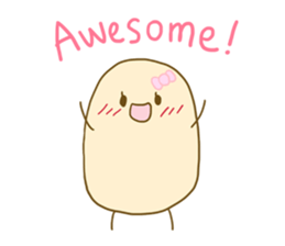 Potato Friends Yuu & Mai sticker #9005604