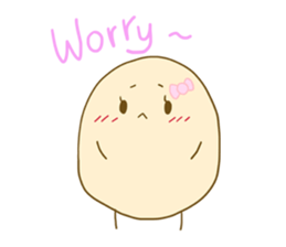 Potato Friends Yuu & Mai sticker #9005605