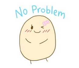 Potato Friends Yuu & Mai sticker #9005606