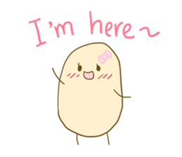 Potato Friends Yuu & Mai sticker #9005611